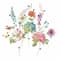 RoomMates Lisa Audit Garden Flowers Giant Decals